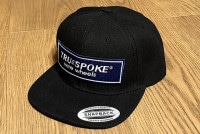 TRU SPOKE snapback cap / black