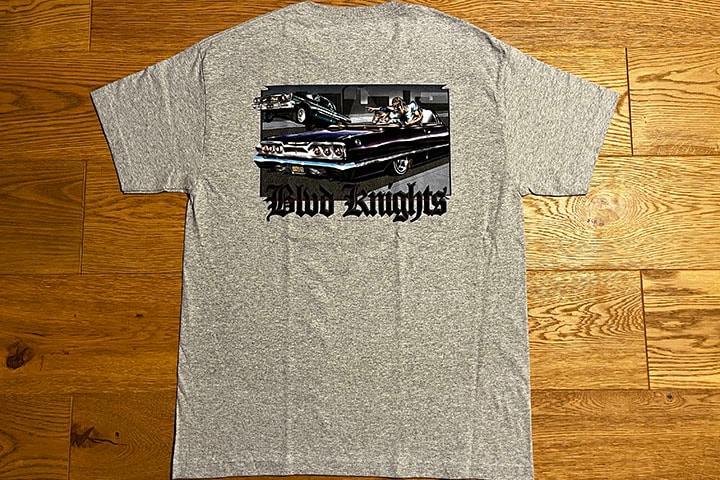 ROLLIN HARD Tshirt (knights) / gray