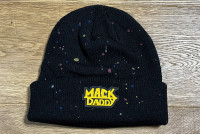 OSSANTHEHOOD beanie (mack daddy) / black drip