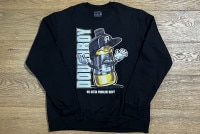 RETRO KINGS 8.5oz crewneck sweat (dough) / black