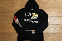 RETRO FIT pullover hood (muerte) / black