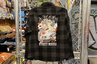 STREET MAGIC x NICETY check frannel shirt 