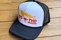 OSSANTHEHOOD mesh trucker cap (banger) white & black