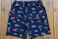 OSSANTHEHOOD Φξ dry fit shorts (summer madness) black