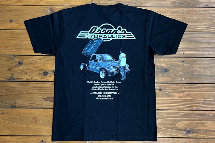 OSSANTHEHOOD 7.2oz heavyweight Tshirt (competition) / black