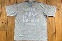 OSSANTHEHOOD 8.2oz garment dye Tshirt (high-2) / light gray