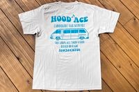 OSSANTHEHOOD 7.2oz heavyweight Tshirt (hood-ace) / off white