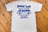 OSSANTHEHOOD 7.2oz heavyweight Tshirt (hood-ace) / gray