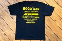 OSSANTHEHOOD 7.2oz heavyweight Tshirt (hood-ace) / black