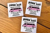 OSSANTHEHOOD vinyl sticker (hood-ace) 