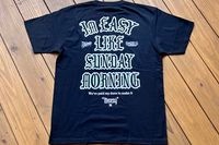 NICETY 7.2oz heavyweight Tshirt (easy) / black x white