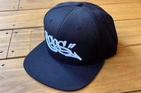 GCS clothing snapback cap / black