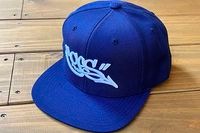 GCS clothing snapback cap / navy