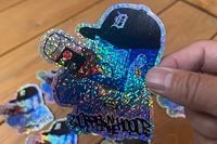 OSSANTHEHOOD vinyl glitter sticker (�������Υ��塼��)