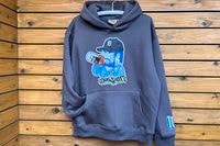 OSSANTHEHOOD 13oz pile lined hoodie (�������Υ��塼��) / stone gray