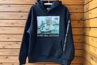 NICETY 13oz pile lined hoodie (independent) / black