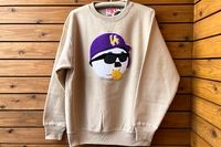 OSSANTHEHOOD 12oz. crewneck sweat (joaquin) / beige