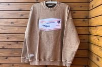 OSSANTHEHOOD 12oz. crewneck sweat (postal) / sand