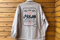 OSSANTHEHOOD coach jacket (superossan) / light gray