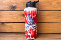 LA DODGERS official stainless thermo tumbler / red