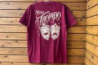 Tacos El Trompo Tshirt (trompo) / burgandy