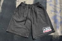 OSSANTHEHOOD cotton shorts (ossanboys) / black washed 