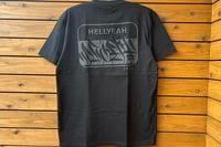 NICETY 7.2oz heavyweight Tshirt (hellyeah) / black x black
