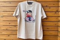 OSSANTHEHOOD 8.2oz dye Tshirt (Courr���ges) / beige