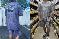 NICETY ��Φξ�� dry fit shorts (hood) / light gray