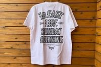 NICETY 7.2oz heavyweight Tshirt (easy) / white x black