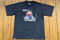 OSSANTHEHOOD Tshirt (scooter) / black washed