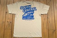 OSSANTHEHOOD 7.2oz heavyweight Tshirt (highjump) / khaki x navy