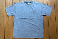 NICETY dye washed Tshirt (hellyeah) / washed gray