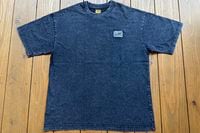 NICETY dye washed Tshirt (hellyeah) / washed black
