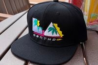 OSSANTHEHOOD snapback cap (LA) / black