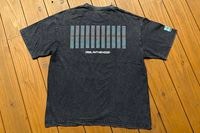 OSSANTHEHOOD dye washed Tshirt (equalizer) / washed black