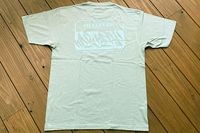 NICETY 7.2oz heavyweight Tshirt (hellyeah) / sea glass