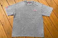 OSSANTHEHOOD dye washed Tshirt (����ޤ�) / light gray