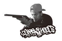 OSSANTHEHOOD vinyl sticker (gunman)