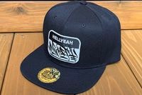 NICETY snapback cap (hellyeah) / black x white
