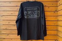 NICETY longsleeve Tshirt (hellyeah) / black x black