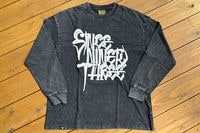 NICETY longsleeve Tshirt (since) / black x white