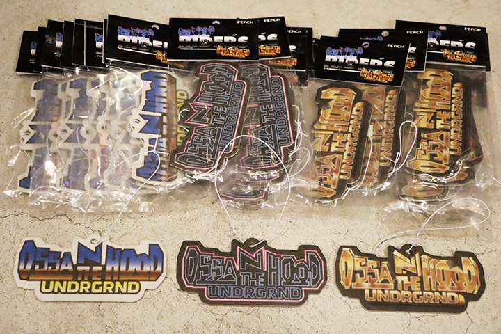 OSSANTHEHOOD air freshener 3 set (logo)