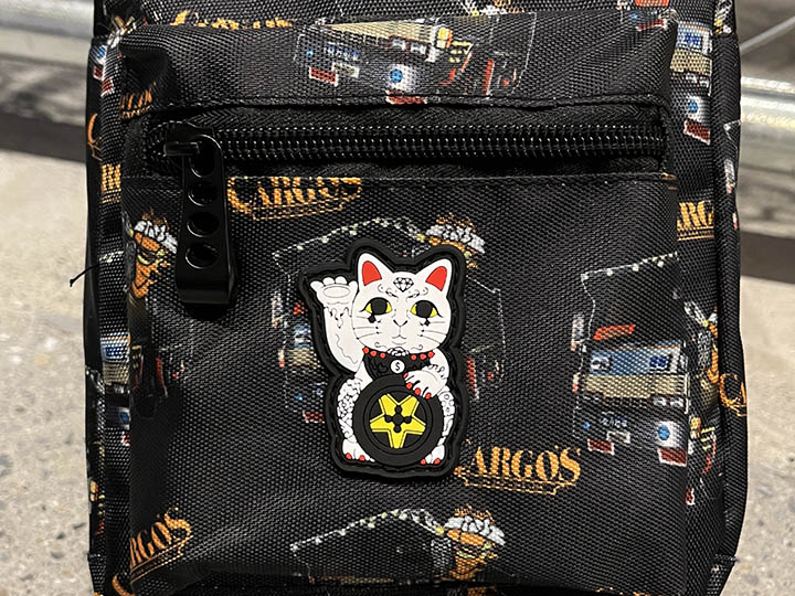 OSSANTHEHOOD sling bag (cargos) / black