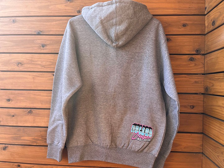 Cruiser brand pullover hoodie (nicety) / gray