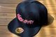 OSSANTHEHOOD snapback cap (����ޤ�) / black x red