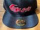 OSSANTHEHOOD snapback cap (����ޤ�) / black x red