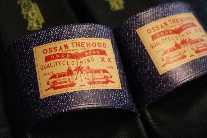OSSANTHEHOOD slide (indigo)