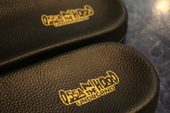 OSSANTHEHOOD slide (indigo)
