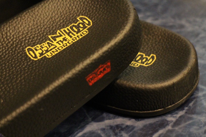 OSSANTHEHOOD slide (indigo)